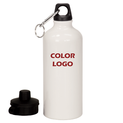 Color Logo Water Bottle 20oz Screw Top